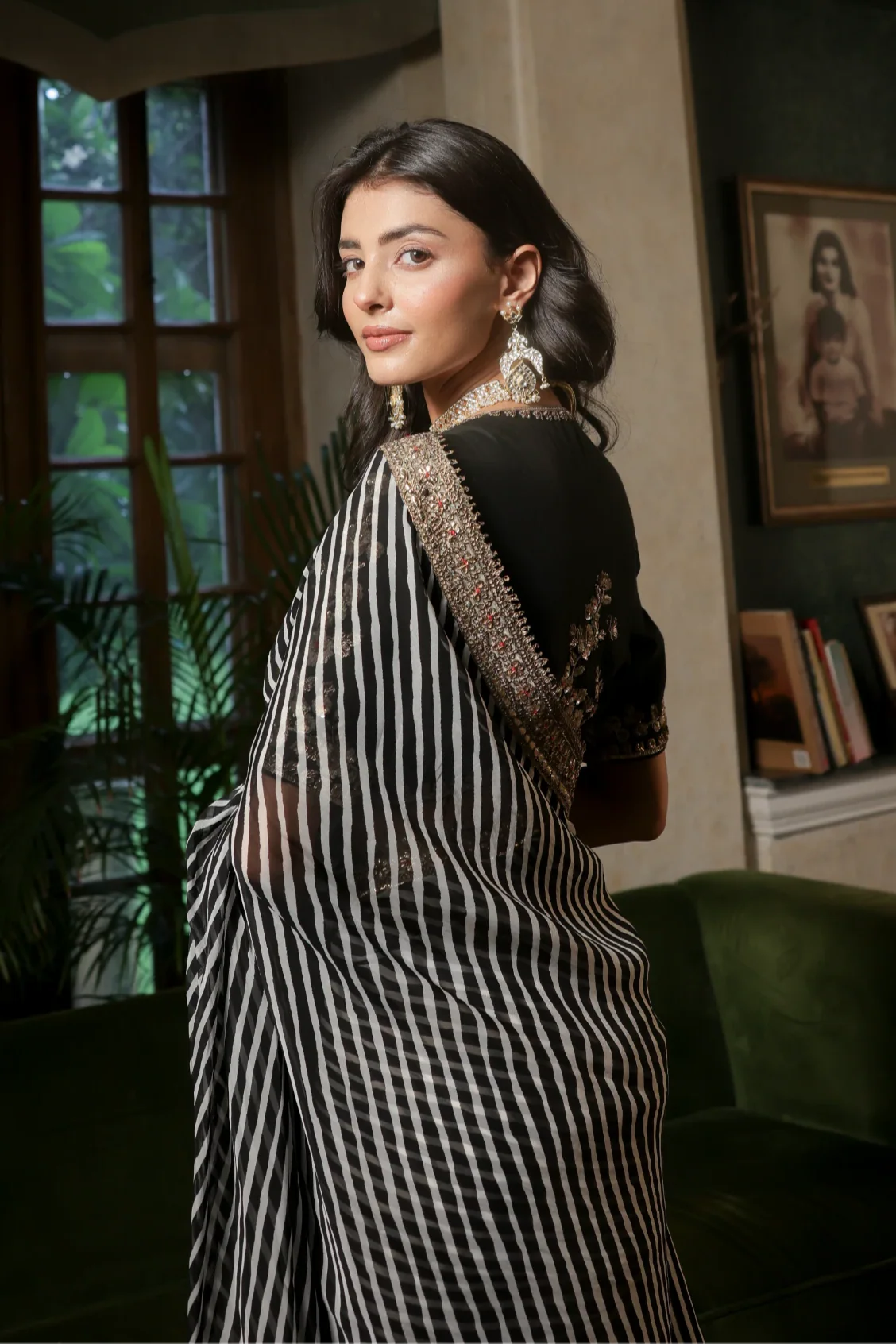 NC 5553 Black Faux Georgette Saree Perfect for Wedding, Party, Bridal Wear, Baisakhi, Raksha Bandhan –. Introductory Price ₹1899. Delivery 4-6 Workin | Sarees, Bollywood Sarees, Creative Sarees, Designer Sarees, Embroidered Sarees, Ethnic Saree, Modern Digital sarees, Party Wear Sarees