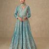 FC 10355 Blue Chinon Silk Salwar Suit with Embroidery Work & Lace Work. Affordable Price ₹3699. Delivery 4-6 Working Days. Shop now. | Jump Suits, Salwar suit, Designer Suits, Casual Suits, Creative suits, Palazzo Suits, Party Wear Suits, Patiala Suits, Straight Suits