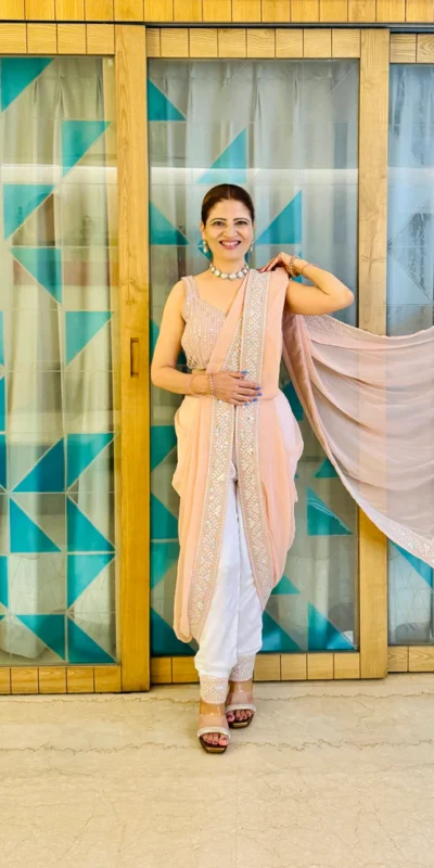 FB L302 Light Peach Color Dual Tone Star Georgette Salwar Suit with Embroidery Work. Affordable Price âš2999. Delivery 4-6 Working Days. Shop now. | Jump Suits, Salwar suit, Designer Suits, Casual Suits, Creative suits, Palazzo Suits, Party Wear Suits, Patiala Suits, Straight Suits