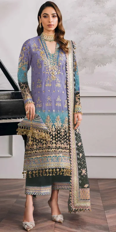 FC 1116 Lavender Georgette Digital Print Sequence Work Salwar Suit. online Get it for âš2499. Delivery 4-6 Working Days. Shop now. | Jump Suits, Salwar suit, Designer Suits, Casual Suits, Creative suits, Palazzo Suits, Party Wear Suits, Patiala Suits, Straight Suits