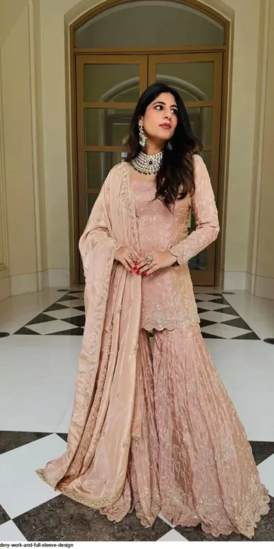 RTC 5977 Peach Zimmy Silk Salwar Suit Perfect for Wedding, Party, Karwa Chauth, Haldi, Eid – . Special Price ₹2399. Delivery 4-6 Working Days. Shop no | Jump Suits, Straight Suits, Salwar suit, Designer Suits, Casual Suits, Creative suits, Palazzo Suits, Party Wear Suits, Patiala Suits