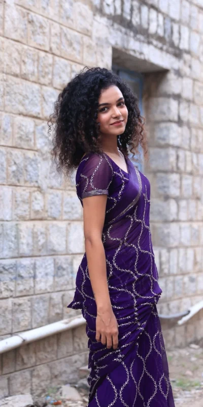 MS 505 Purple Viscose Satin Saree with Sequins Work & Embroidery Work. Special Price ₹1599. Delivery 4-6 Working Days. Shop now. | Sarees, Bollywood Sarees, Creative Sarees, Designer Sarees, Embroidered Sarees, Ethnic Saree, Modern Digital sarees, Party Wear Sarees