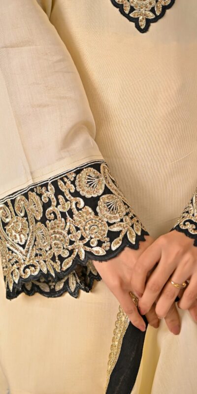 MD 3079 Cream Color Roman Silk Salwar Suit with Embroidery Work. Available at ₹2499 only. Delivery 4-6 Working Days. Shop now. | Jump Suits, Salwar suit, Designer Suits, Casual Suits, Creative suits, Palazzo Suits, Party Wear Suits, Patiala Suits, Straight Suits