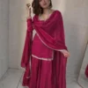 ZB 5063 Pink Fandy Silk Salwar Suit with Embroidery Work. Wedding, Party, Festive, Events Now at just ₹1949. Delivery 4-6 Working Days. Shop now. | Jump Suits, Salwar suit, Designer Suits, Casual Suits, Creative suits, Palazzo Suits, Party Wear Suits, Patiala Suits, Straight Suits
