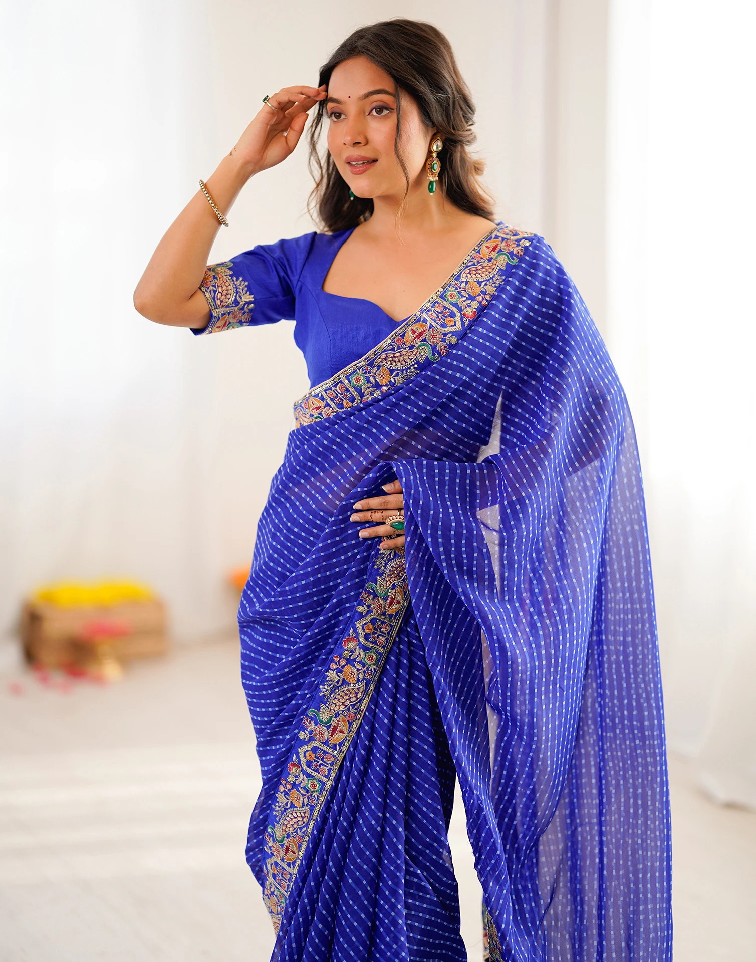 SP 79 Blue Faux Georgette Saree Perfect for Wedding, Party, Lohri, Engagement, Baby Shower – . Now at just ₹1999. Delivery 4-6 Working Days. Shop now | Sarees, Bollywood Sarees, Creative Sarees, Designer Sarees, Embroidered Sarees, Ethnic Saree, Modern Digital sarees, Party Wear Sarees