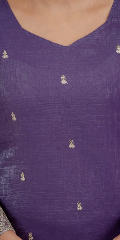 MD 3103 Lavender Crunchy Silk Salwar Suit with Embroidery Work & Sequins Work. Exclusive Offer ₹2399. Delivery 4-6 Working Days. Shop now. | Jump Suits, Salwar suit, Designer Suits, Casual Suits, Creative suits, Palazzo Suits, Party Wear Suits, Patiala Suits, Straight Suits