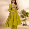 DIVA 136 Lime Green in Viscose Roman Silk Embroidery Work & Hand Work Salwar Suit . Best Price ₹2099. Delivery 4-6 Working Days. Shop now. | Jump Suits, Salwar suit, Designer Suits, Casual Suits, Creative suits, Palazzo Suits, Party Wear Suits, Patiala Suits, Straight Suits