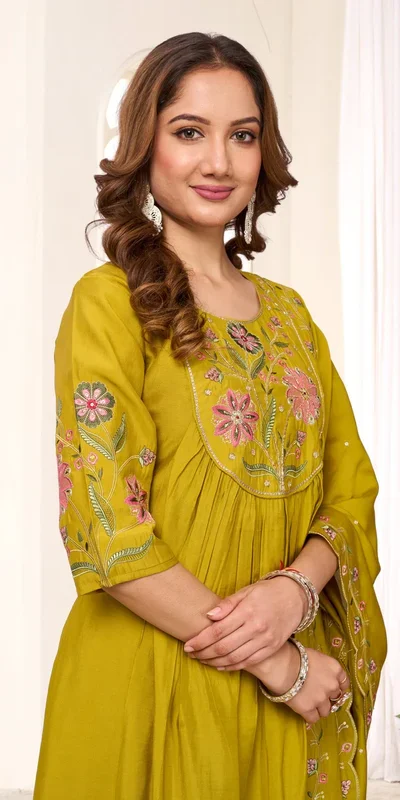 DIVA 136 Mustered in Viscose Roman Silk Embroidery Work & Hand Work Salwar Suit . Best Price ₹2099. Delivery 4-6 Working Days. Shop now. | Jump Suits, Salwar suit, Designer Suits, Casual Suits, Creative suits, Palazzo Suits, Party Wear Suits, Patiala Suits, Straight Suits