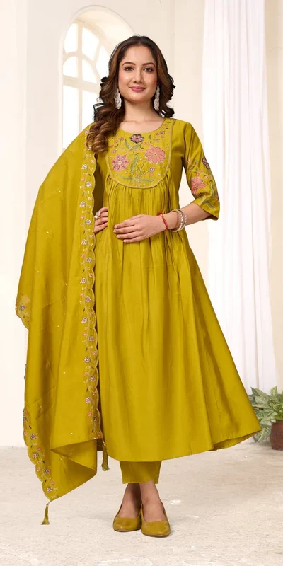 DIVA 136 Mustered in Viscose Roman Silk Embroidery Work & Hand Work Salwar Suit . Best Price ₹2099. Delivery 4-6 Working Days. Shop now. | Jump Suits, Salwar suit, Designer Suits, Casual Suits, Creative suits, Palazzo Suits, Party Wear Suits, Patiala Suits, Straight Suits