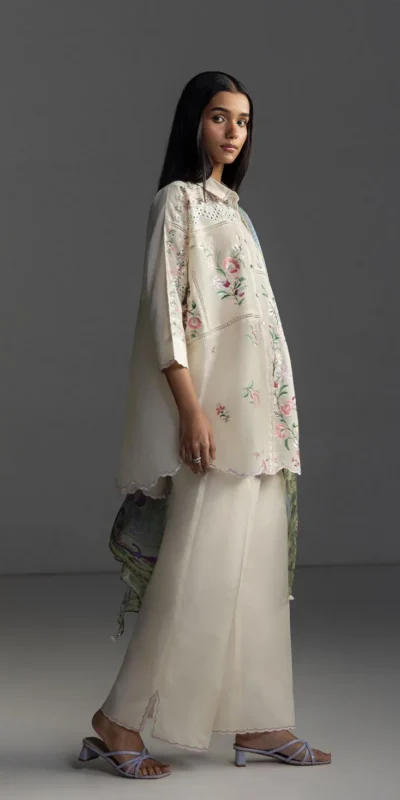 FC 1228 Cream Cambric Cotton Salwar Suit with Digital Print & Embroidery Work. Festive Deal ₹2499. Delivery 4-6 Working Days. Shop now. | Jump Suits, Salwar suit, Designer Suits, Casual Suits, Creative suits, Palazzo Suits, Party Wear Suits, Patiala Suits, Straight Suits