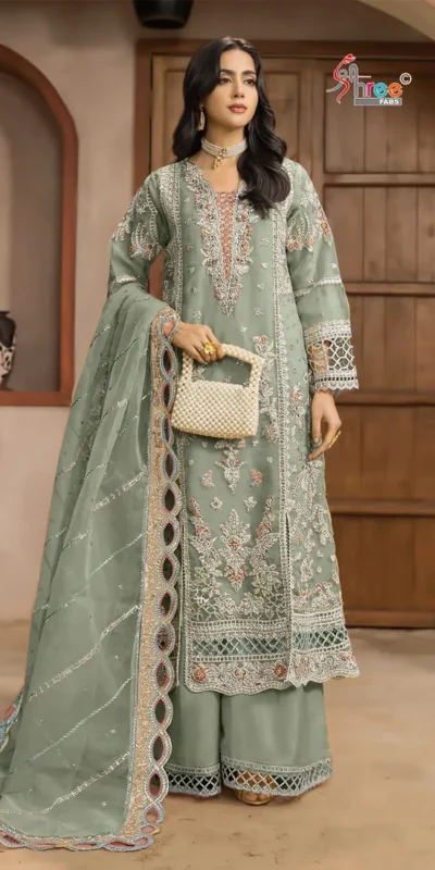 FC 1232 Pista| Chiffon Salwar Suit with Embroidery Work & Sequins Work. Introductory Price ₹2649. Delivery 4-6 Working Days. Shop now. | Jump Suits, Salwar suit, Designer Suits, Casual Suits, Creative suits, Palazzo Suits, Party Wear Suits, Patiala Suits, Straight Suits