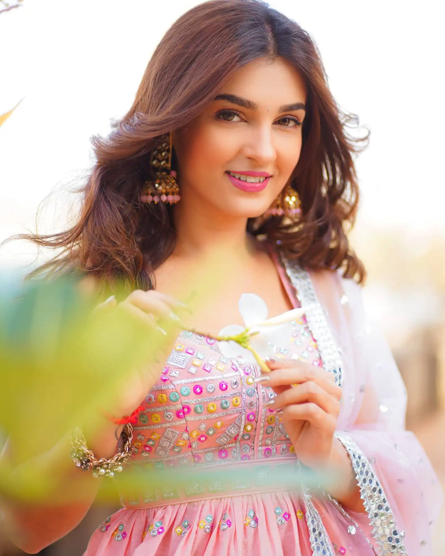 NSR 202 Pink Top : Heavy Faux Georgette Sharara : Heavy Faux Georgette Work : Heavy Embroidery Work Wedding, Party @2099/- | Salwar suit, Designer Suits, Casual Suits, Creative suits, Palazzo Suits, Party Wear Suits, Straight Suits