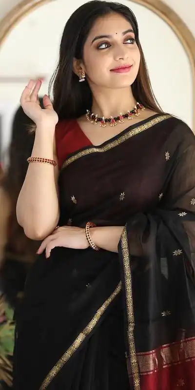 KP 5034 Black Color Soft Lilan Slab Jacquard  Work Saree Casual, Party Wear, Wedding, Events Etc. Expected Delivery 4-6 Working Days @1449/- | Sarees, Bollywood Sarees, Creative Sarees, Designer Sarees, Embroidered Sarees, Ethnic Saree, Modern Digital sarees, Party Wear Sarees