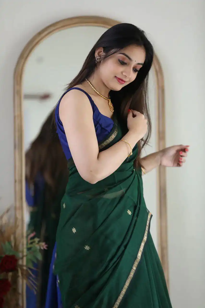 KP 5034 Dark Green Color Soft Lilan Slab Jacquard  Work Saree Casual, Party Wear, Wedding, Events Etc. Expected Delivery 4-6 Working Days @1449/- | Sarees, Bollywood Sarees, Creative Sarees, Designer Sarees, Embroidered Sarees, Ethnic Saree, Modern Digital sarees, Party Wear Sarees