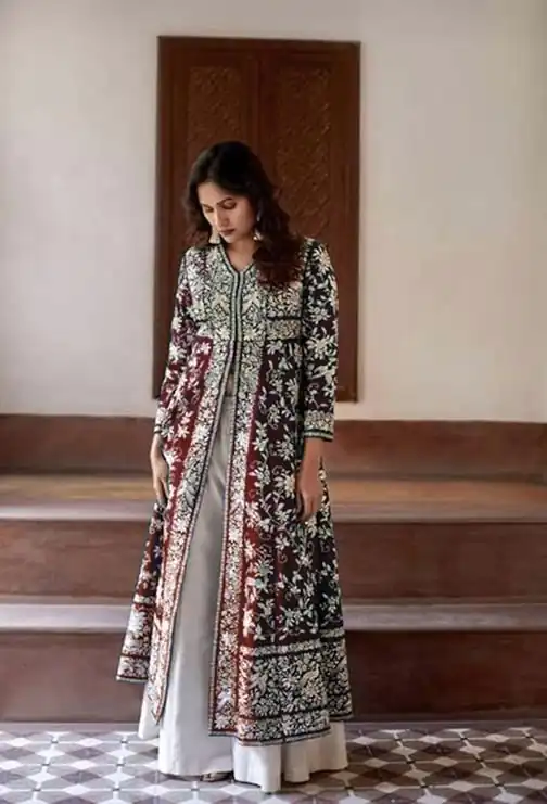  MF TAPARIA Red Color Cotton Slub With Heavy Embroidery Work Sharara Suit Wedding, Party, Festive, Events Etc. Expected 4-6 Working Days @1849/- | Jump Suits, Salwar suit, Designer Suits, Casual Suits, Creative suits, Palazzo Suits, Party Wear Suits, Patiala Suits, Straight Suits