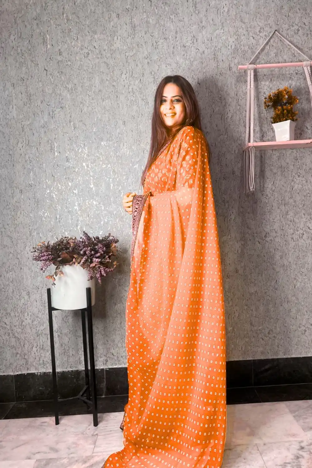 JR 543 Orange Color Printed Georgette With Sequence Embroidery Lace Saree Casual, Party Wear, Wedding, Events Etc. Expected Delivery 4-6 Working Days 1449/- | Sarees, Bollywood Sarees, Creative Sarees, Designer Sarees, Embroidered Sarees, Ethnic Saree, Modern Digital sarees, Party Wear Sarees