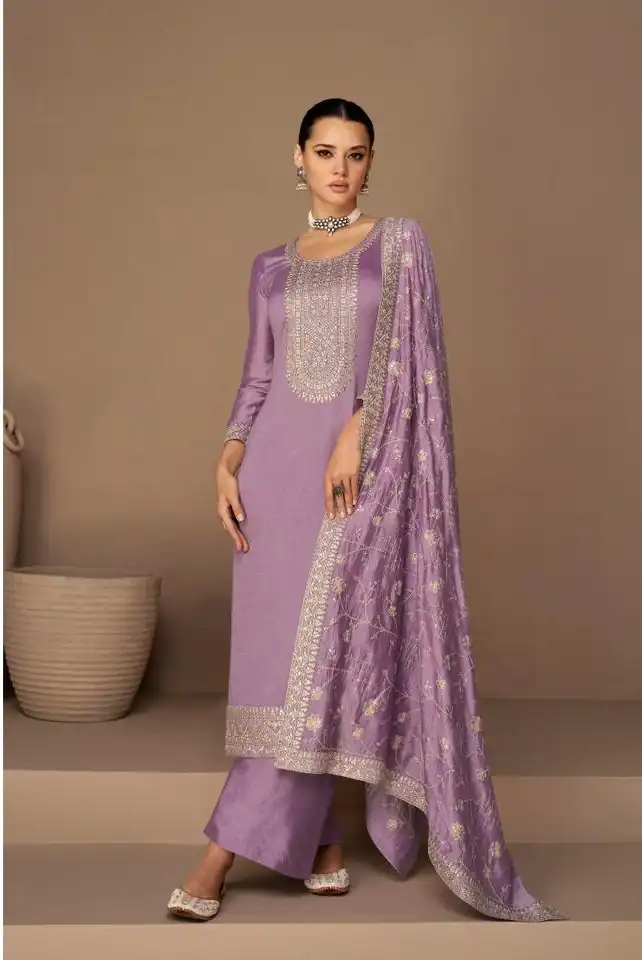 Ashirwad 9525 Purple Color Sequence Embroidery Stone Work Salwar Suit , Wedding, Party, Festive, Events Etc. Expected Delivery 4-6 Working Days @2250/- | Salwar suit, Designer Suits, Casual Suits, Creative suits, Palazzo Suits, Party Wear Suits, Straight Suits