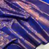 Dazzling Royal Blue Color Soft Lichi Silk Border & Rich Pallu Saree