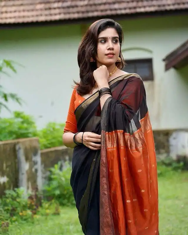 KP 5056 Black Color Soft Lilan Slab Weaving Work Fancy Saree Casual, Party Wear, Wedding, Events Etc. Expected Delivery 4-6 Working Days @1499/- | Sarees, Bollywood Sarees, Creative Sarees, Designer Sarees, Embroidered Sarees, Ethnic Saree, Modern Digital sarees, Party Wear Sarees