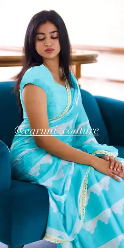 JR 551 Sky Blue Color Fancy Sky Blue Color Printed Georgette Saree Casual, Party Wear, Wedding, Events Etc. Expected Delivery 4-6 Working Days 1349/- | Sarees, Bollywood Sarees, Creative Sarees, Designer Sarees, Embroidered Sarees, Ethnic Saree, Modern Digital sarees, Party Wear Sarees