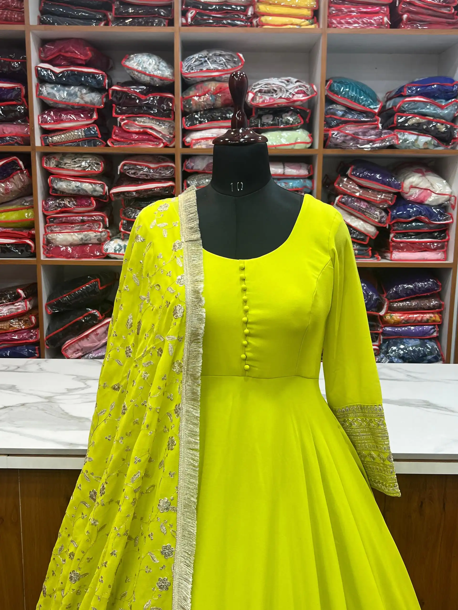 KB 241 Liril color Pure Soft Faux Georgette Anarkali Suit Casual, Wedding, Party, Festive, Events Etc.   Expected Delivery 4-6 Working Days @ 2199 | Anarkali Suits, Bollywood Anarkali, Creative-Anarkali, Designer Anarkali, Embroidered Anarkali, Party Wear Anarkali