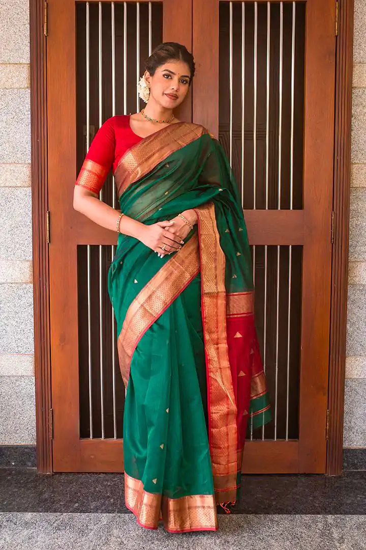 DDF Triveni Green Color Banarasi Soft Silk Ordinary Design Saree Casual, Party Wear, Wedding, Events, Etc. Expected Delivery 4-6 Working Days 1499/- | Sarees, Bollywood Sarees, Creative Sarees, Designer Sarees, Embroidered Sarees, Ethnic Saree, Modern Digital sarees, Party Wear Sarees
