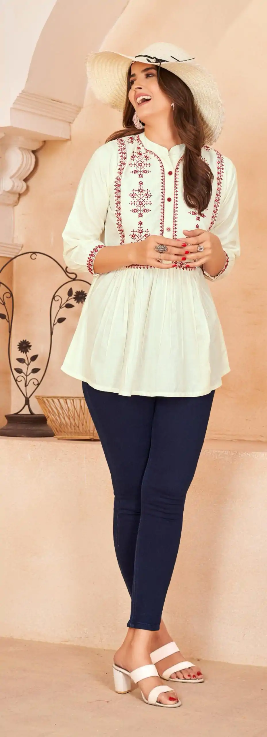 INLI Bubbly Yellow Color Heavy Rayon Embroidery work Kurti Casual, Wedding, Party, Festive, Events Etc. Expected Delivery 4-6 Working Days @999/- | Kurti, Bollywood Kurti, Creative Kurtis, Designer Kurti, Party Wear Kurti, Selfie Kurti