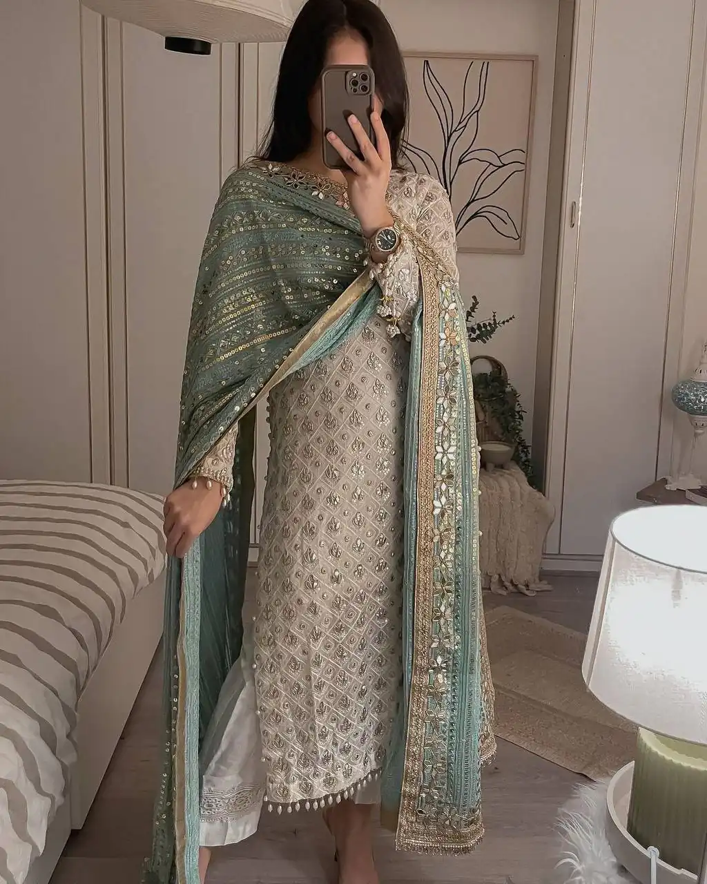 LG 1816 White Color Sequence Work Salwar Suit With Green Dupatta Casual, Wedding, Festive, Events Etc. Expected Delivery 4-6 Working Days @2349/- | Salwar suit, Designer Suits, Casual Suits, Creative suits, Party Wear Suits, Patiala Suits, Straight Suits