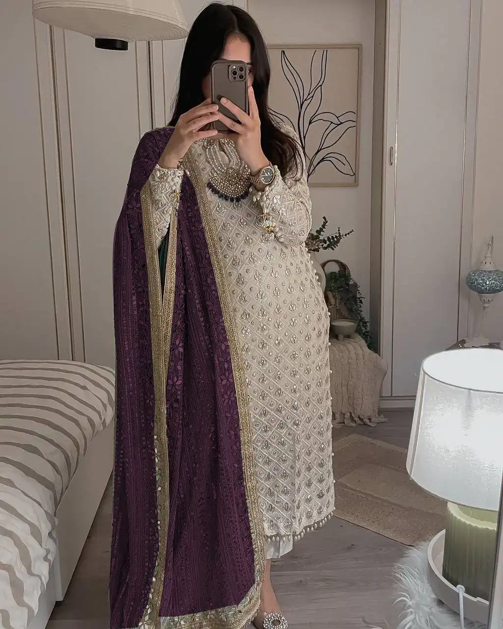 LG 1816 White Color Sequence Work Salwar Suit With Wine Dupatta Casual, Wedding, Festive, Events Etc. Expected Delivery 4-6 Working Days @2349/- | Salwar suit, Designer Suits, Casual Suits, Creative suits, Party Wear Suits, Patiala Suits, Straight Suits