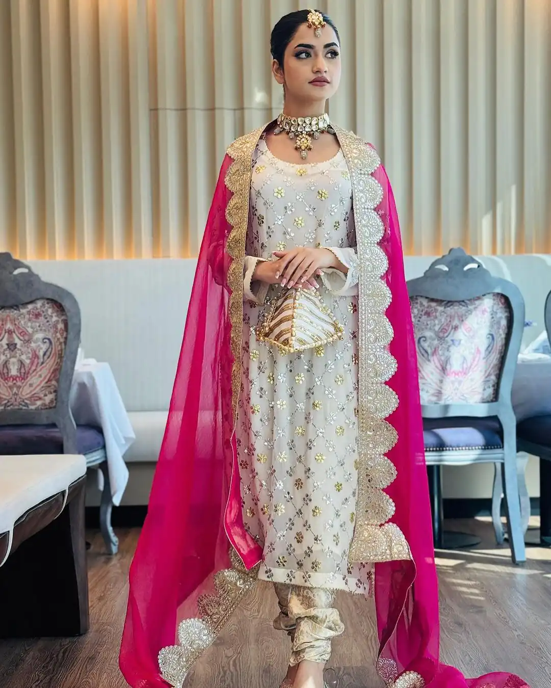 NSR 801 White Color Heavy Faux Georgette Embroidery Sequence Work Sharara Suit Casual, Party Festive, Events Etc. Expected Delivery 4-6 Working Days @1999/- | Jump Suits, Salwar suit, Designer Suits, Casual Suits, Creative suits, Palazzo Suits, Party Wear Suits, Patiala Suits, Straight Suits