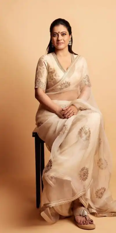 BT 1170 Cream Saree : Georgette Work : Embroidery With Sequence Work, Blouse : Banglory Silk Traditional Wear, Wedding Wear, Events Etc.@2099/- | Sarees, Bollywood Sarees, Creative Sarees, Designer Sarees, Embroidered Sarees, Modern Digital sarees