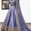 Elegant Light Purple Color Embroidery Work Party Wear Lehenga Choli