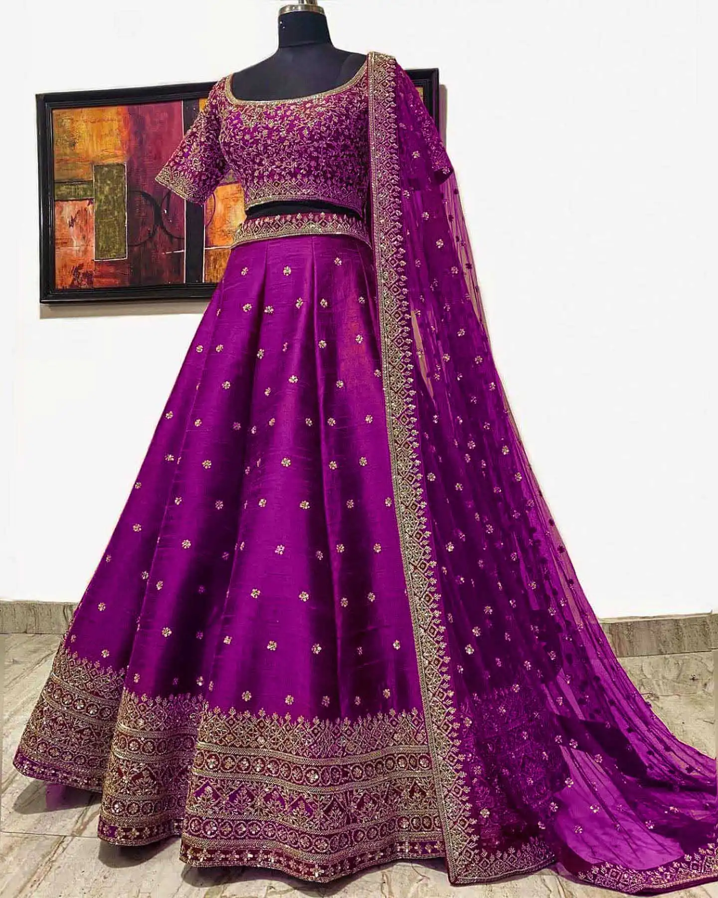 LG 396 Pink Lehenga : Mulberry Silk Blouse : Mulberry Silk Embroidery Sequence Work Dupatta : Georgette Wedding, Party, Festive @1899/- | Lehenga, Bollywood Lehenga, Creative Lehenga, Designer Lehenga, Embroidered Lehenga, Party Wear Lehenga