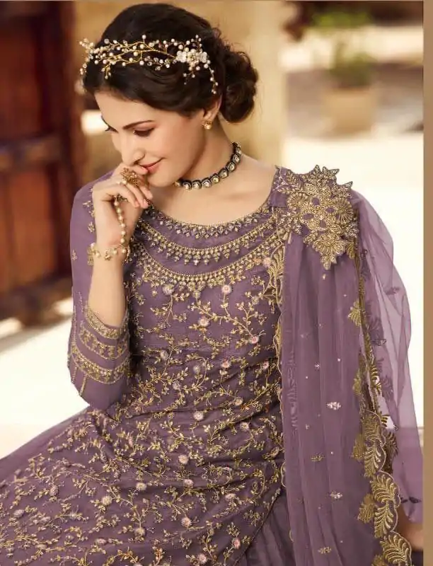S 15030 Light Purple Color Georgette Soft Net Sequence Embroidery Work Lehenga Choli Wedding, Party, Events Etc. Expected Delivery 4-6 Working Days @2299/- | Lehenga, Bollywood Lehenga, Creative Lehenga, Designer Lehenga, Embroidered Lehenga, Party Wear Lehenga