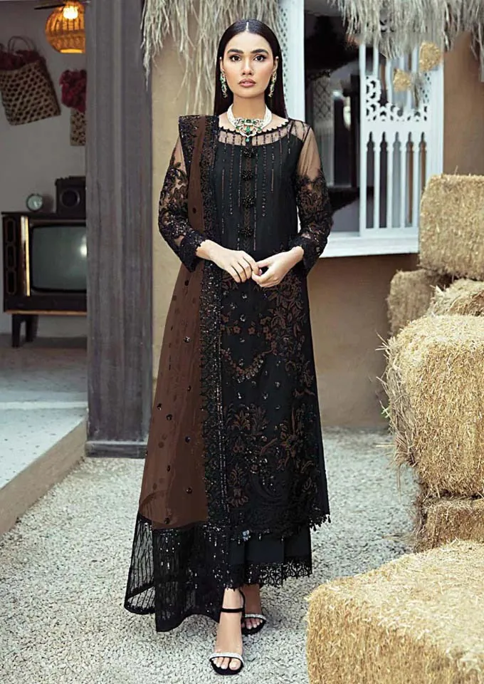 new-exclusive-black-brown-faux-georgette-salwar-suit