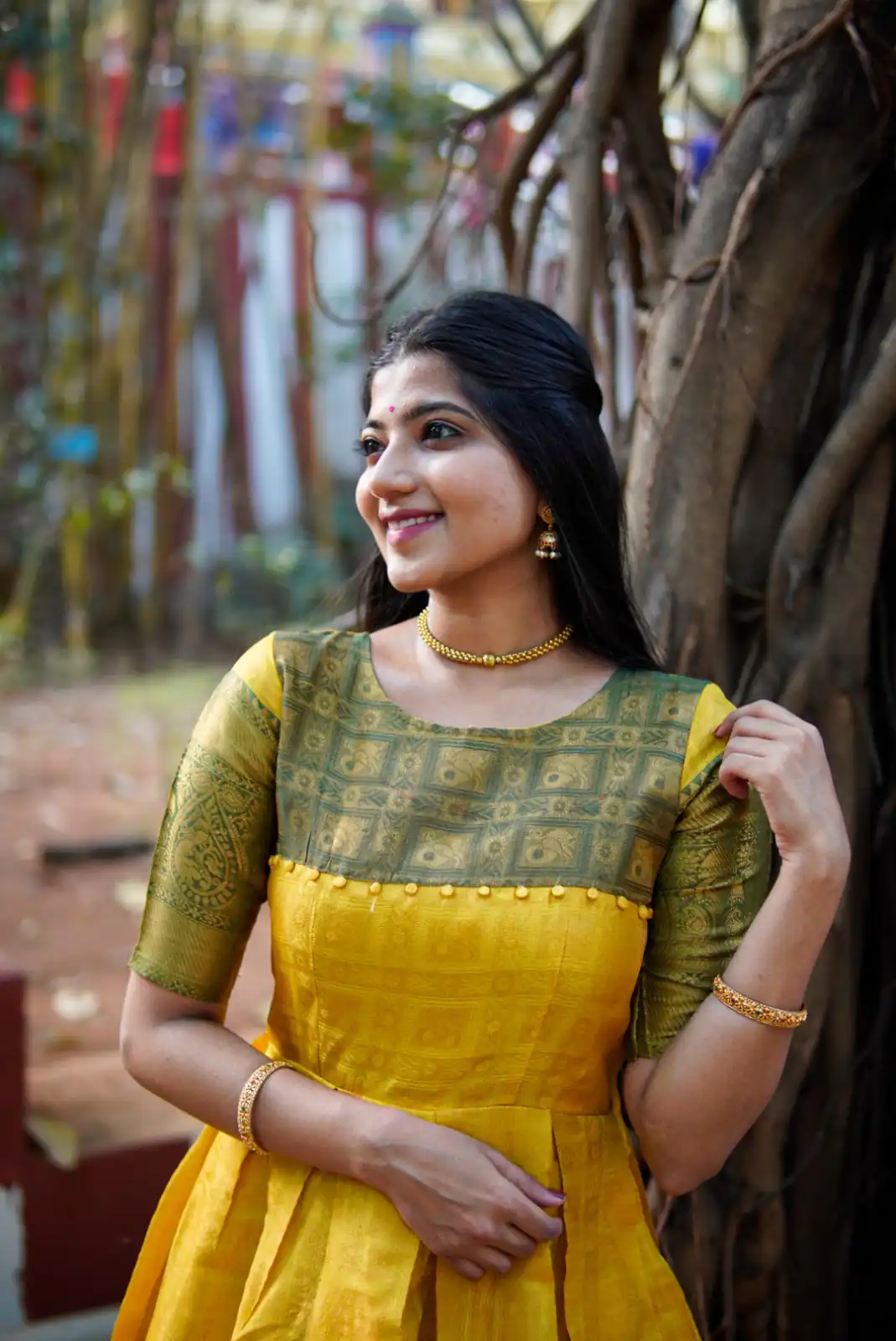 YNF5311 Yellow Color Kanjivaram Silk Zari Weaving Work Gown Casual, Wedding, Festive, Events, Designer Party Wear,  Expected Delivery 4-6 Working Days @1699 | Gowns, Bollywood Gowns, Creative Gowns, Designer Gowns, Embroidered Gowns, Party Wear Gowns