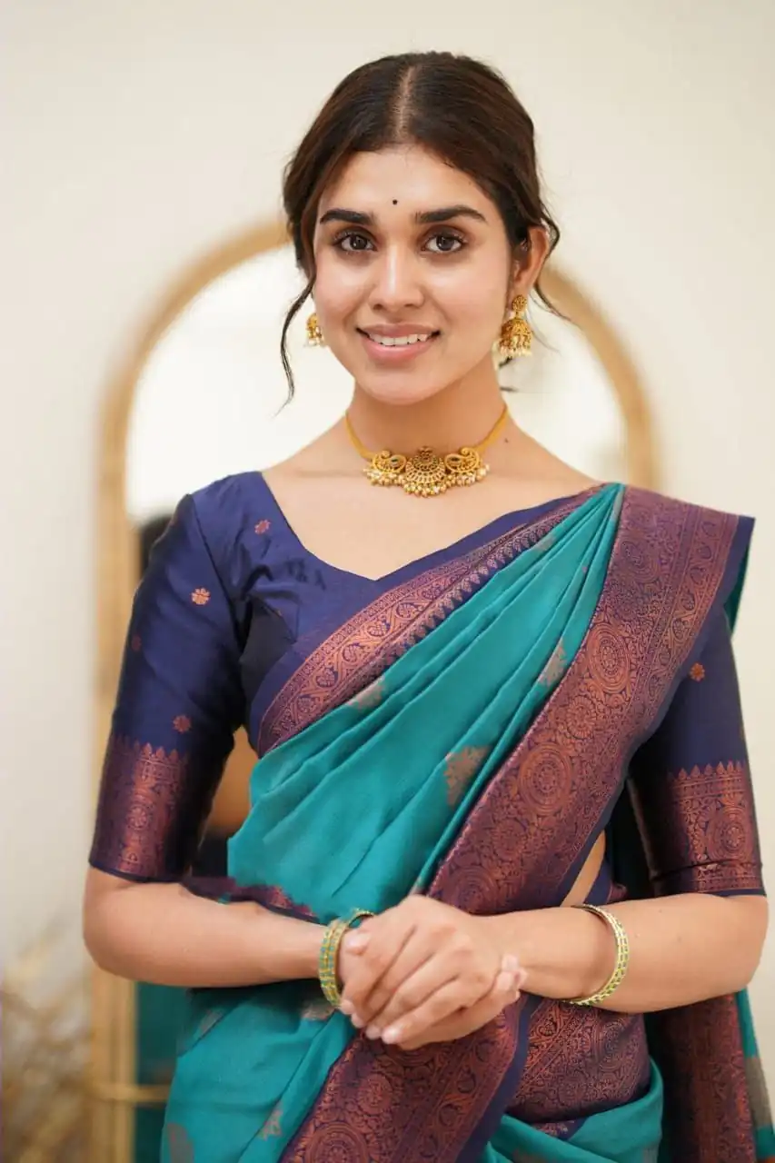 DDF 115 Blue Color Soft Lichi Silk Ordinary Design Rich Pallu Saree Casual, Party Wear, Events, Festivals Etc. Expected Delivery 4-6 Working Days 1499/ | Sarees, Bollywood Sarees, Creative Sarees, Designer Sarees, Embroidered Sarees, Ethnic Saree, Modern Digital sarees, Party Wear Sarees
