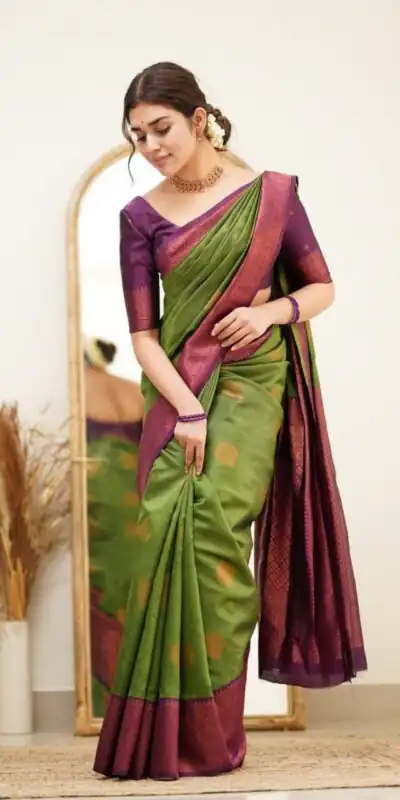 DDF 115 Green Color Soft Lichi Silk Ordinary Design Rich Pallu Saree Casual, Party Wear, Events, Festivals Etc. Expected Delivery 4-6 Working Days 1499/ | Sarees, Bollywood Sarees, Creative Sarees, Designer Sarees, Embroidered Sarees, Ethnic Saree, Modern Digital sarees, Party Wear Sarees