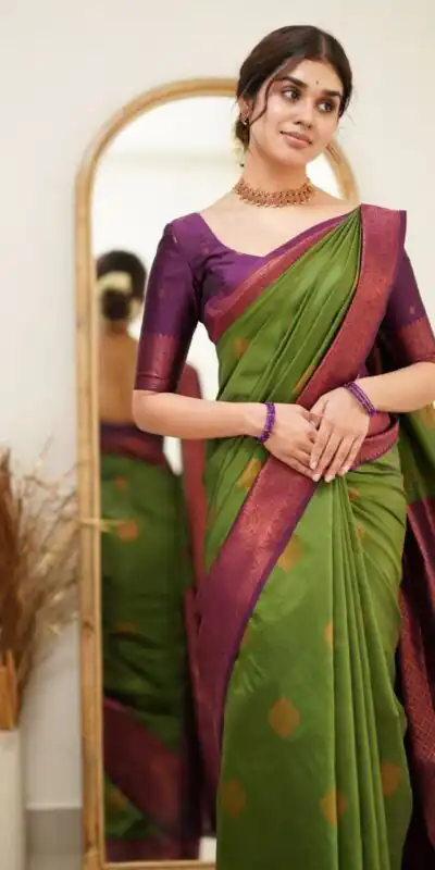 DDF 115 Green Color Soft Lichi Silk Ordinary Design Rich Pallu Saree Casual, Party Wear, Events, Festivals Etc. Expected Delivery 4-6 Working Days 1499/ | Sarees, Bollywood Sarees, Creative Sarees, Designer Sarees, Embroidered Sarees, Ethnic Saree, Modern Digital sarees, Party Wear Sarees