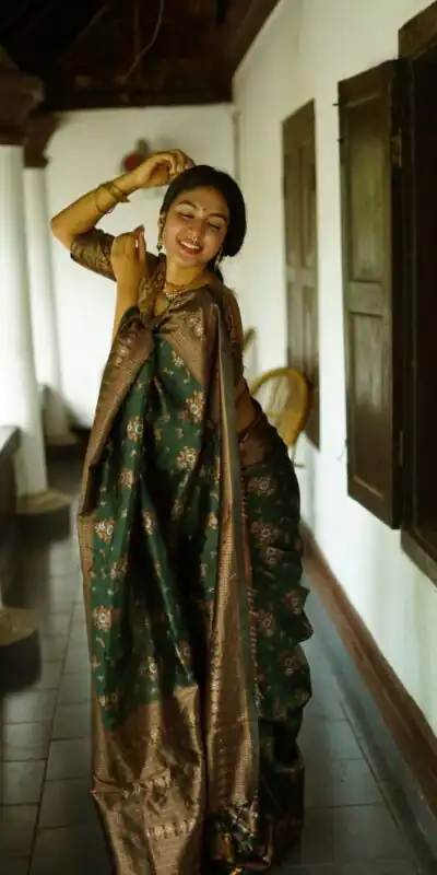 DDF 126 Green Color Soft Lichi Silk Ordinary Design Rich Pallu Saree Casual, Party Wear, Events, Festivals Etc. Expected Delivery 4-6 Working Days 1549 | Sarees, Bollywood Sarees, Creative Sarees, Designer Sarees, Embroidered Sarees, Ethnic Saree, Modern Digital sarees, Party Wear Sarees