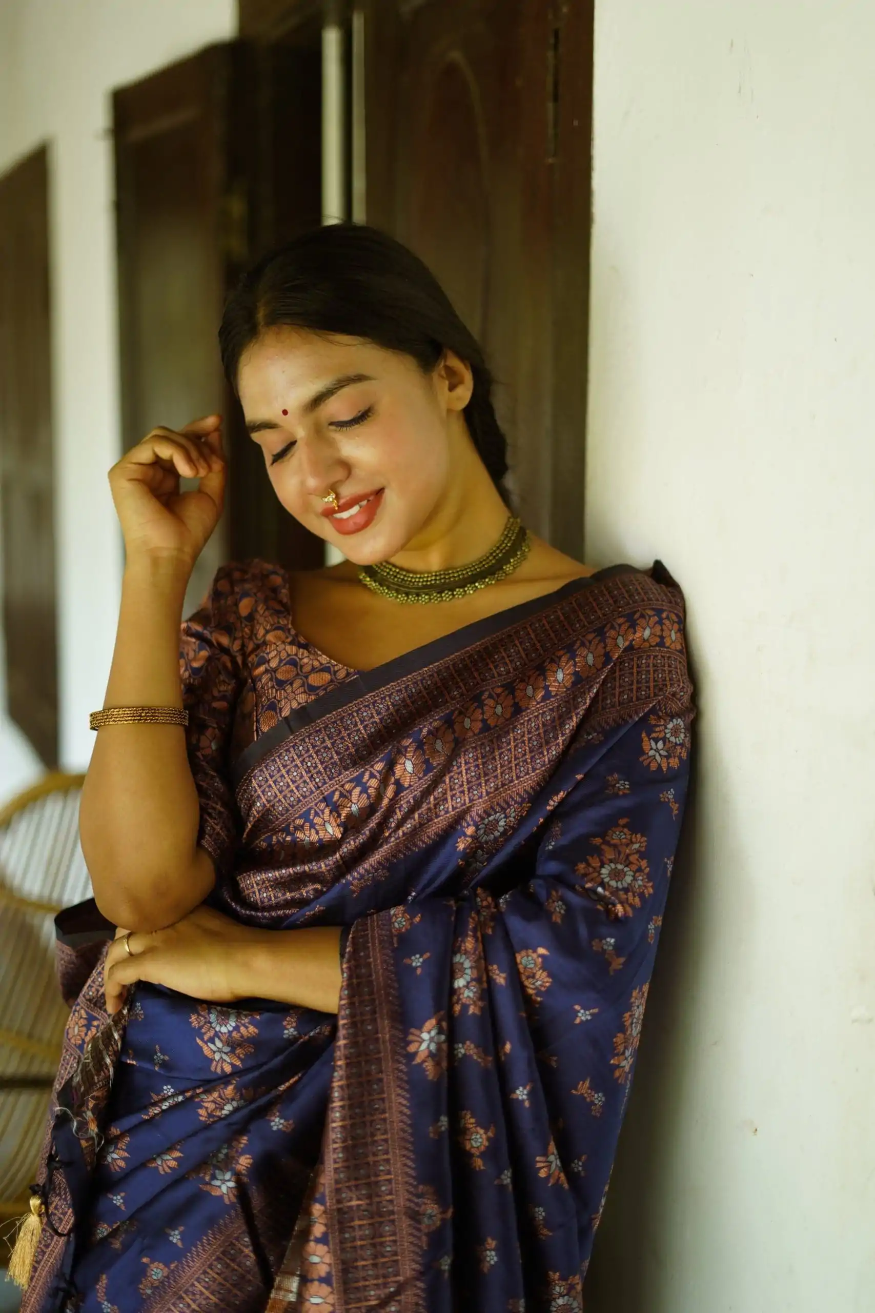 DDF 126 Royal Blue Color Soft Lichi Silk Ordinary Design Rich Pallu Saree Casual, Party Wear, Events, Festivals Etc. Expected Delivery 4-6 Working Days 1549 | Sarees, Bollywood Sarees, Creative Sarees, Designer Sarees, Embroidered Sarees, Ethnic Saree, Modern Digital sarees, Party Wear Sarees