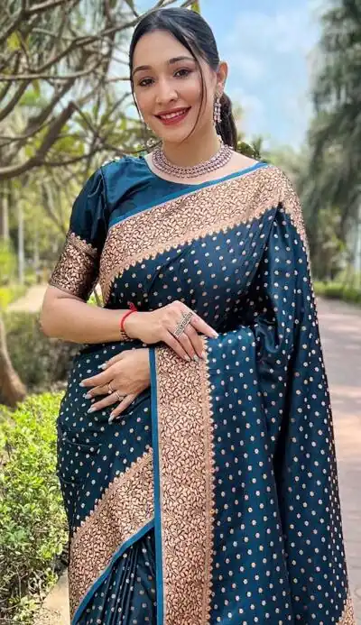 MS 436 Peacock Green Color Soft Lichi Silk Border And Rich Pallu Saree Casual, Party Wear, Wedding, Events, Etc. Expected Delivery 4-6 Working Days 1399/- | Sarees, Bollywood Sarees, Creative Sarees, Designer Sarees, Embroidered Sarees, Ethnic Saree, Modern Digital sarees, Party Wear Sarees