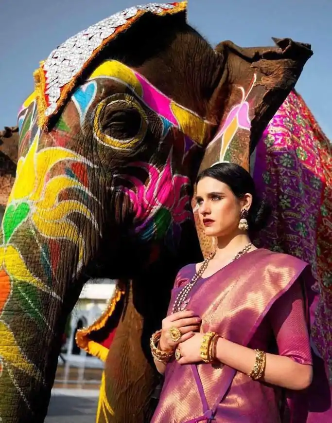 KP 5054  Pink Color Soft Lichi Silk Jacquard Rich Pallu Saree Casual, Party Wear, Wedding, Events Etc. Expected Delivery 4-6 Working Days @1349/- | Sarees, Bollywood Sarees, Creative Sarees, Designer Sarees, Embroidered Sarees, Ethnic Saree, Modern Digital sarees, Party Wear Sarees