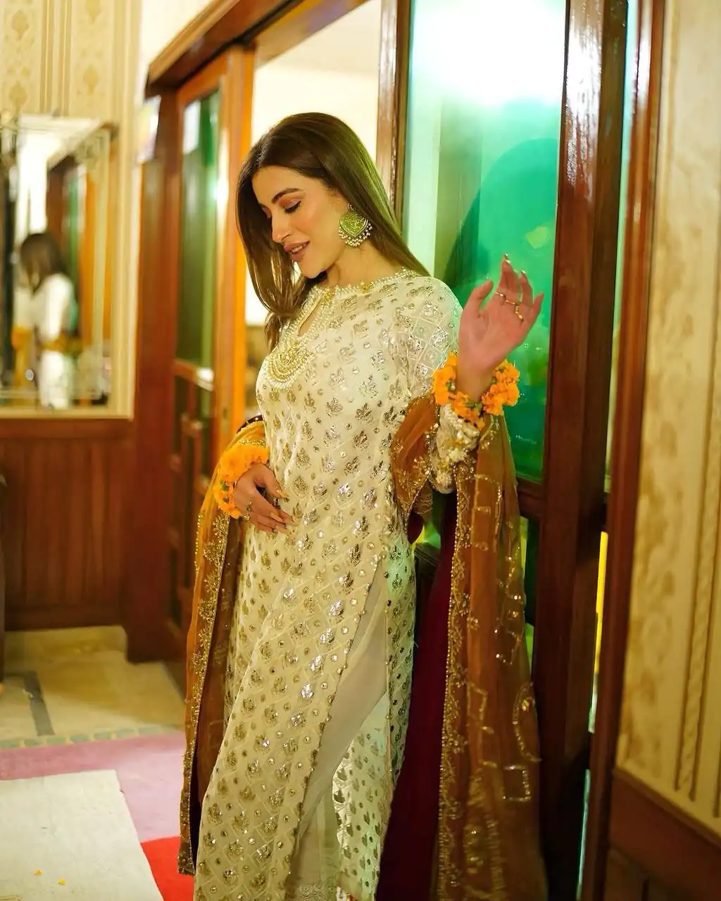 SR 1608 White Georgette Embroidery Sequence Rivet Moti Work Sharara Suit Wedding, Party, Festive, Events Etc.   Expected Delivery 4-6 Working Days @2249Only | Salwar suit, Designer Suits, Casual Suits, Creative suits, Palazzo Suits, Party Wear Suits, Straight Suits