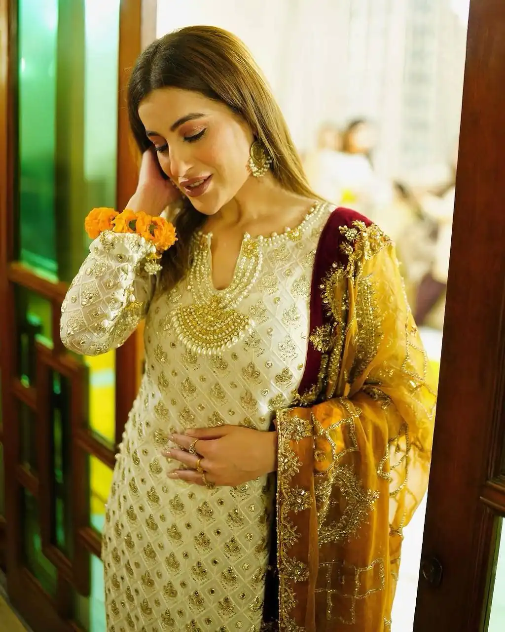 SR 1608 White Georgette Embroidery Sequence Rivet Moti Work Sharara Suit Wedding, Party, Festive, Events Etc.   Expected Delivery 4-6 Working Days @2249Only | Salwar suit, Designer Suits, Casual Suits, Creative suits, Palazzo Suits, Party Wear Suits, Straight Suits