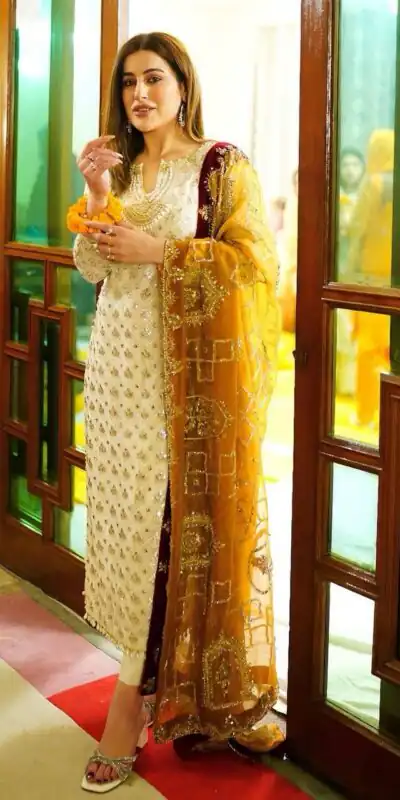 SR 1608 White Georgette Embroidery Sequence Rivet Moti Work Sharara Suit Wedding, Party, Festive, Events Etc.   Expected Delivery 4-6 Working Days @2249Only | Salwar suit, Designer Suits, Casual Suits, Creative suits, Palazzo Suits, Party Wear Suits, Straight Suits