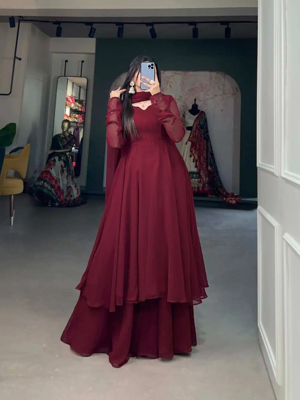 YNF3502 Maroon Color Georgette Plain Top Plain Plaza And Dupatta Casual, Wedding, Party, Festive, Events Etc.  Expected Delivery  4-6 Working Days @1999/- | Jump Suits, Salwar suit, Designer Suits, Casual Suits, Creative suits, Palazzo Suits, Party Wear Suits, Patiala Suits, Straight Suits