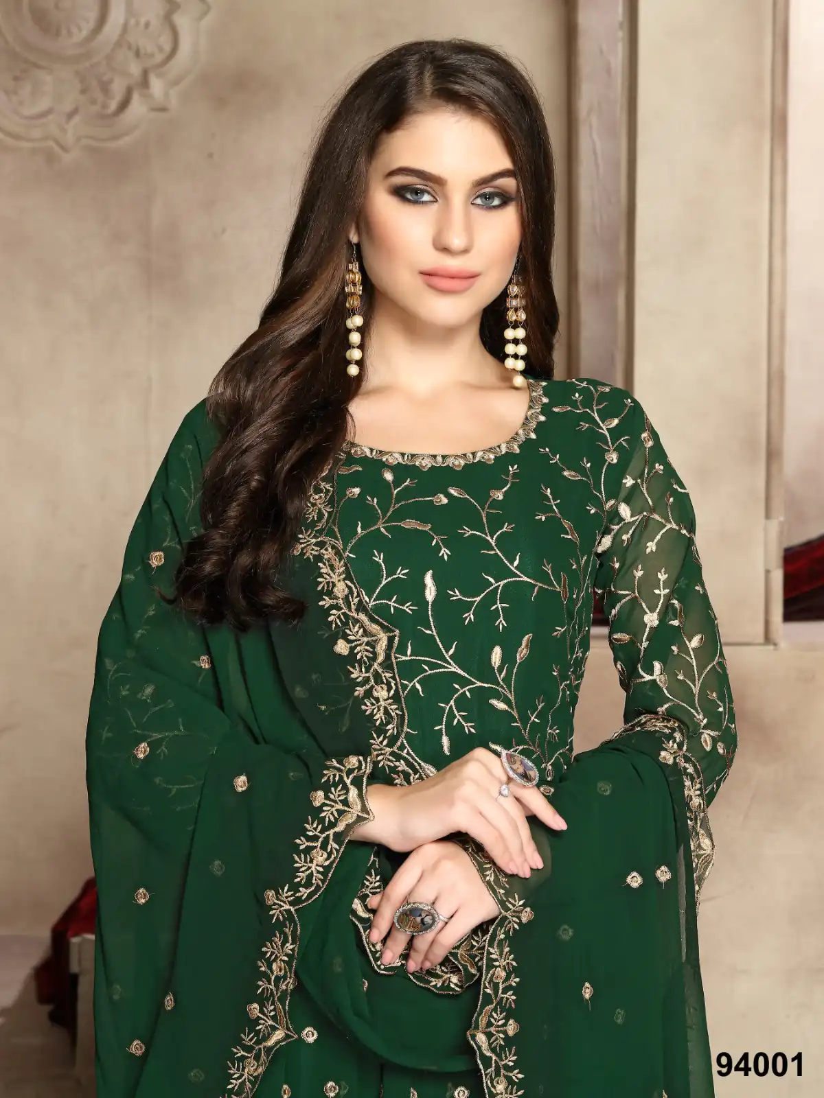 FC 94007 Stone Green Color Georgette Multi Thread Zari Stich Anarkali Suit Wedding, Party, Festive events, etc. Expected Delivery  4-6 Working Days @2149/- | Anarkali Suits, Bollywood Anarkali, Creative-Anarkali, Designer Anarkali, Embroidered Anarkali, Party Wear Anarkali