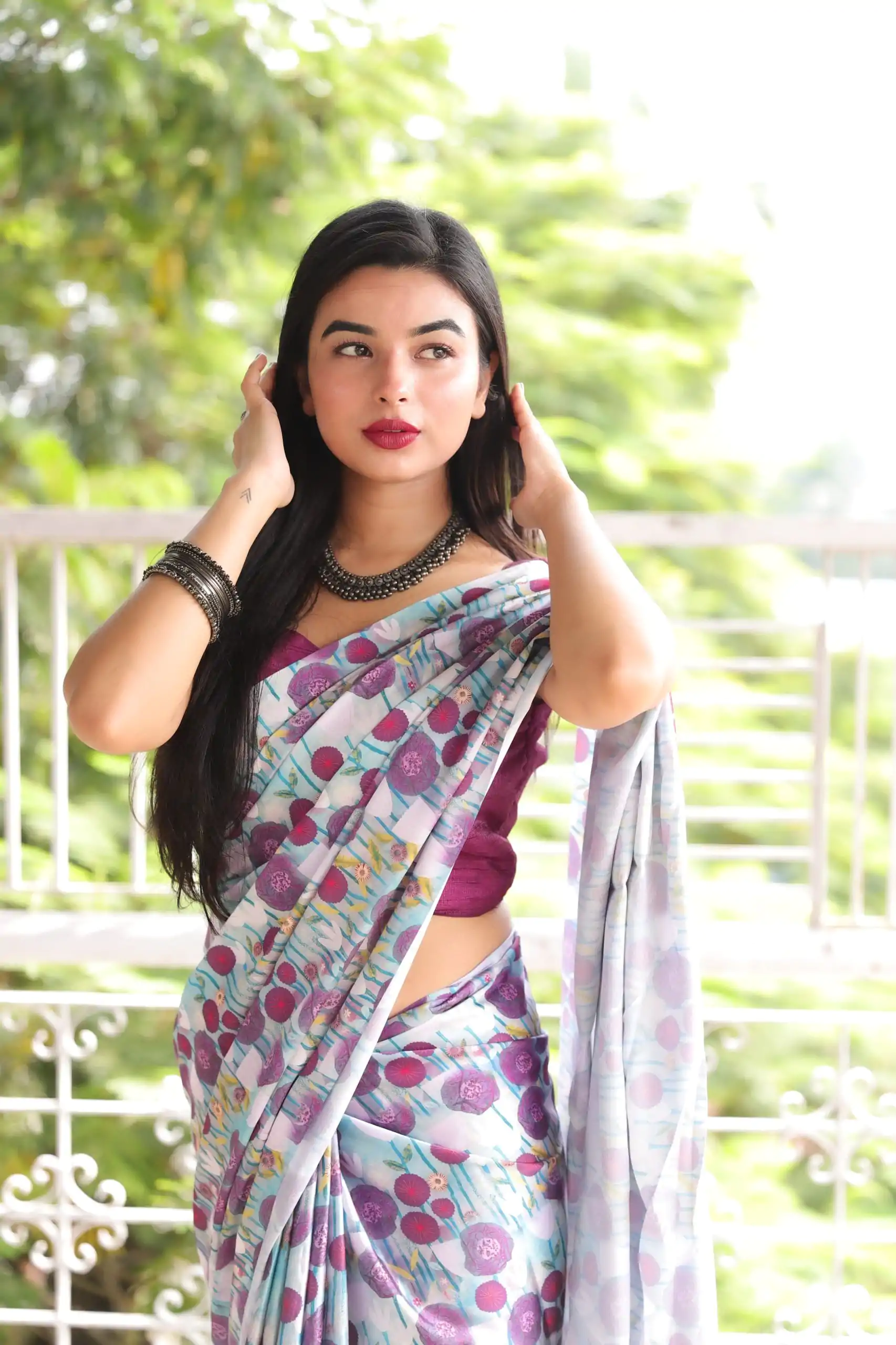 Veechis 105 Light Purple Heavy Devsena Soft Silk Saree Digital Print Saree Casual, Party , Festive, Events Etc. Expected Delivery 4-6 Working Days @1499/- | Sarees, Bollywood Sarees, Creative Sarees, Designer Sarees, Embroidered Sarees, Modern Digital sarees, Party Wear Sarees