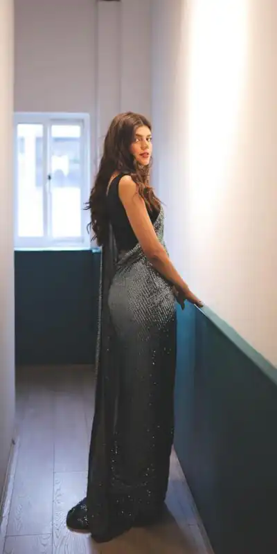 DF 3408 Black A Color Georgette Digital Printed Sequence Embroidery Saree Casual, Party Wear, Wedding, Events Etc Delivery Expected.4-6 Working Days 1899/- | Sarees, Bollywood Sarees, Creative Sarees, Designer Sarees, Embroidered Sarees, Ethnic Saree, Modern Digital sarees, Party Wear Sarees